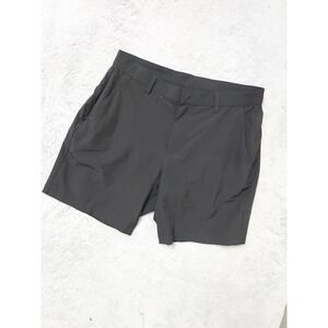 Fabletics Only Shorts Men 34 Athletic Performance Activewear Black Chinor Casual